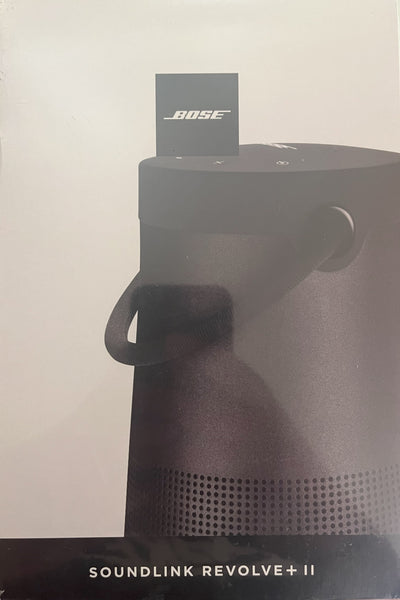 Genuine Sealed Bose SoundLink Revolve Plus II Portable Bluetooth Speaker Black